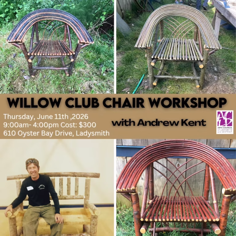 Willow Club Chair Workshop with Andrew Kent